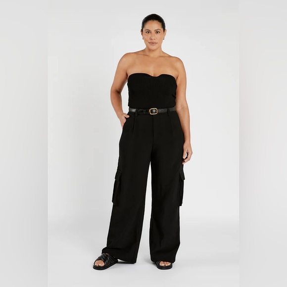 DISSH Veronica Butter Bandeau Knit Top, size L - Picture 12 of 13